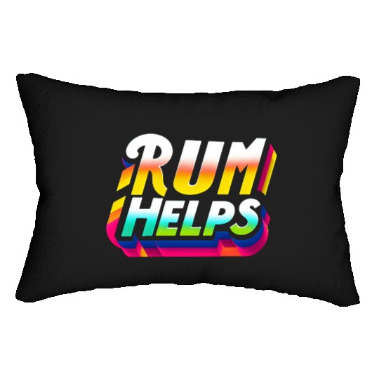 Rum Helps 9 Lumbar Pillows