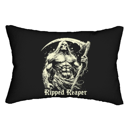 Ripped Reaper Lumbar Pillows