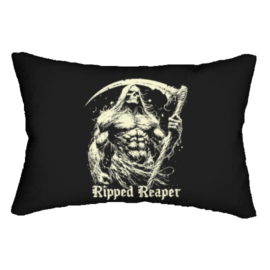 Ripped Reaper Lumbar Pillows