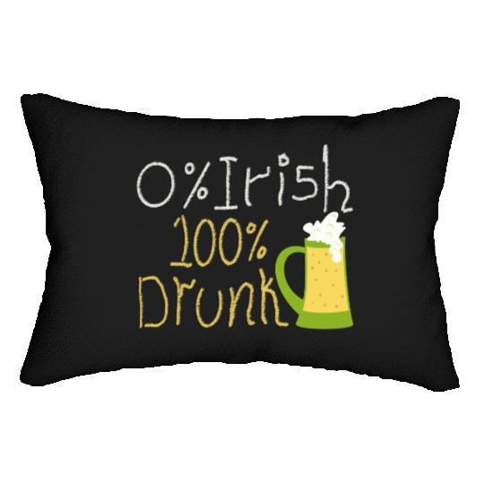 Funny St Patricks Day Lumbar Pillows - irish humor