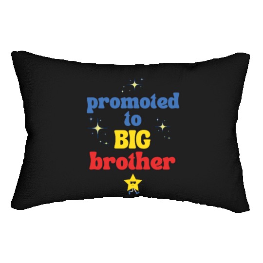 Promoted to BIG Brother – Kids & Toddler Tees Lumbar Pillows