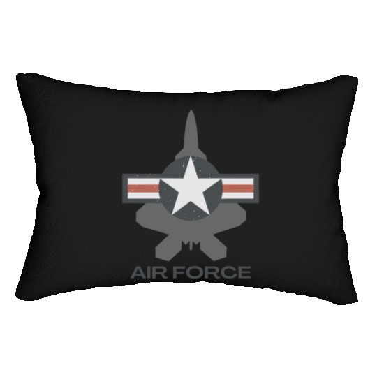 F-22 Raptor Patriotic Roundel Lumbar Pillows