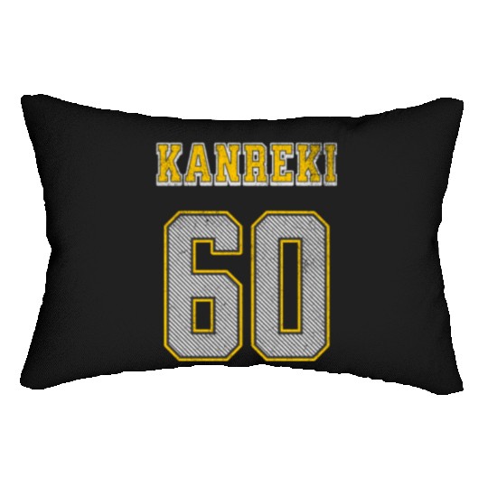 Kanreki 60th Birthday Japanese Name and Number Lumbar Pillows