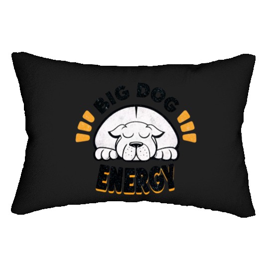 Big Dog Energy Lumbar Pillows