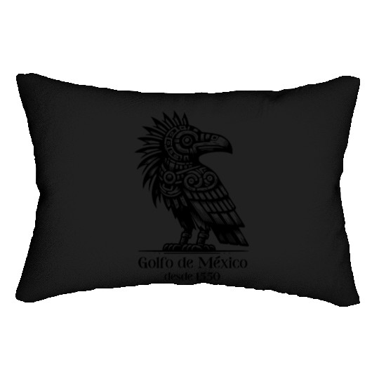 Aztec Eagle of the of Mexico Lumbar Pillows