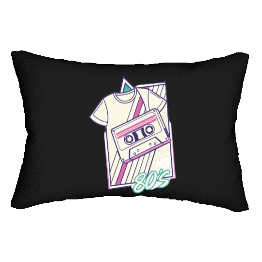 Neon Retro Vibes – 80s & 90s Vintage Lumbar Pillows