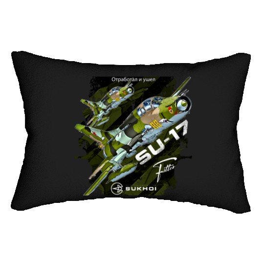 Sukhoi Su-17 Fitter – Iconic Soviet Jet Lumbar Pillows
