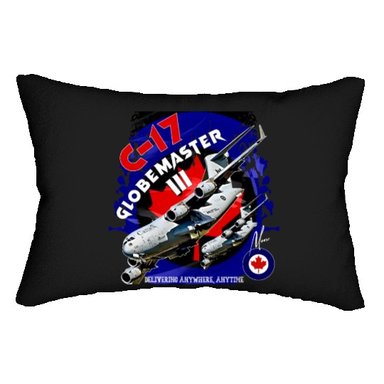 Royal Canadian Air Force C-17 Globemaster Lumbar Pillows