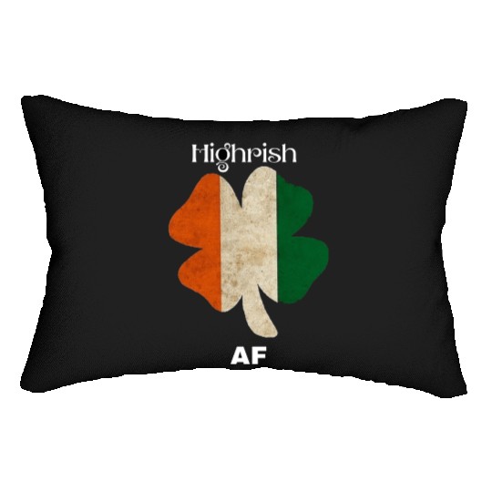 Irish AF – Funny St. Patrick’s Day Drinking Lumbar Pillows