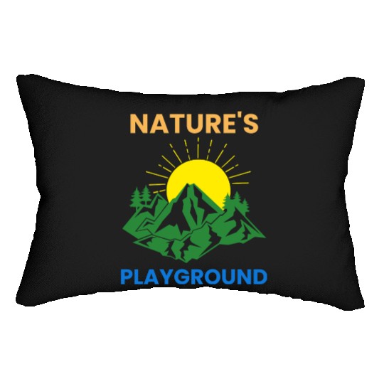 Nature's Playground Lumbar Pillows