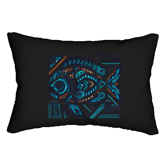 Tribal Ulua: The Spirit of the Ocean Lumbar Pillows
