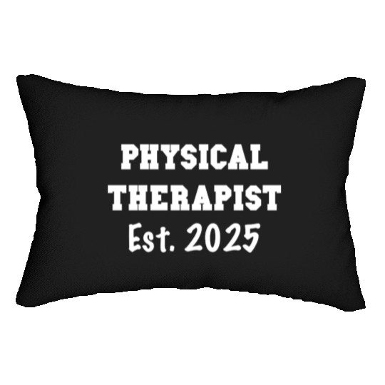Physical Therapist Graduation Gift - PT Est. 2025 Lumbar Pillows
