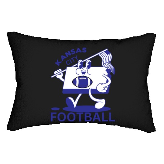 Kansas City Football Lumbar Pillows