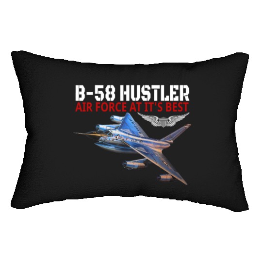 The B58 Hustler In Action Air Force Aviation AtIts Lumbar Pillows