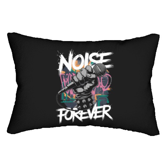 Noise Forever Punk Rock Metal Music Lumbar Pillows