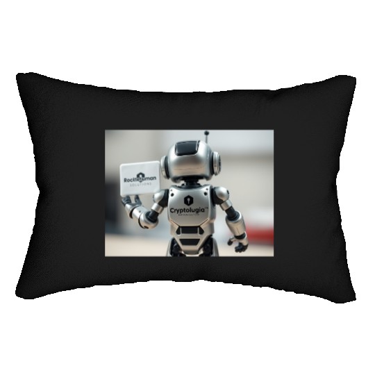 Rocketman Robot Lumbar Pillows