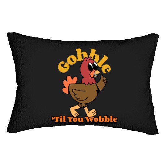 Dancing Turkey | Gobble 'Til you Wobble | Lumbar Pillows