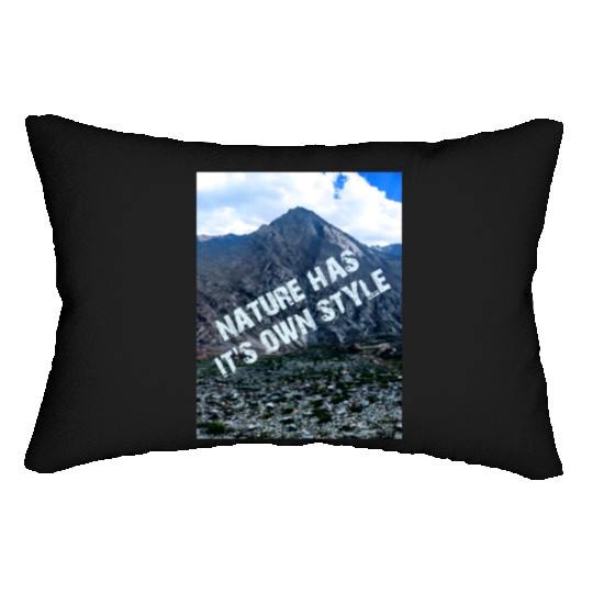 NATURE HAS IT'S OWN STYLE Lumbar Pillows