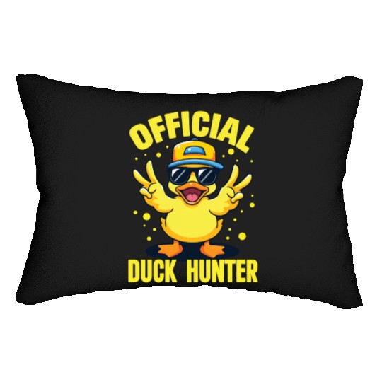 Duck Hunting Cruise Ducking Cruising Ducks Hunter Lumbar Pillows