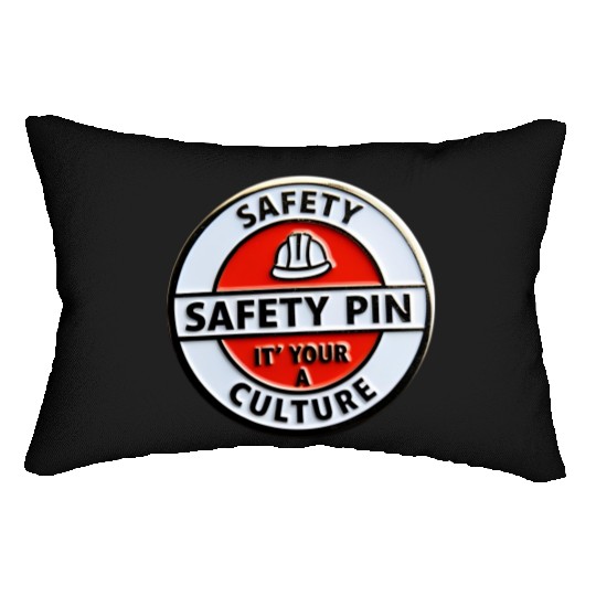 Safety Pin Lumbar Pillows
