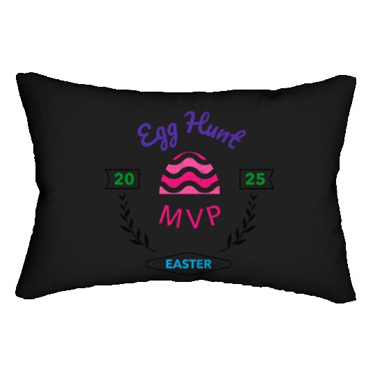 Egg Hunt MVP Easter 2025 Lumbar Pillows