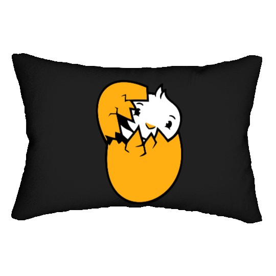 Bird Duck Hatches Egg Easter Easter Egg Baby Child Lumbar Pillows