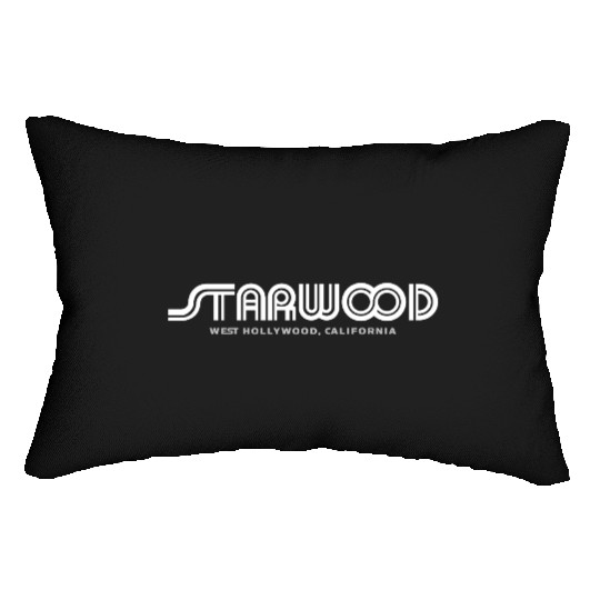 Glam Rock Legends - The Starwood West Hollywood Lumbar Pillows