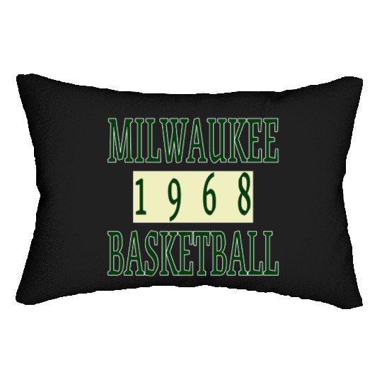 Milwaukee Basketball 1968 Classic Lumbar Pillows