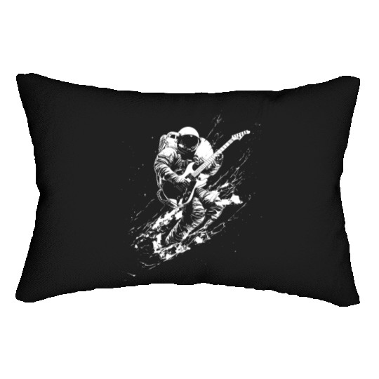 Deep Space Astro Rocker - Astronaut playing Lumbar Pillows