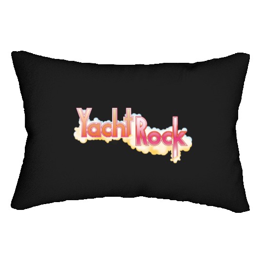Yacht Rock Party Boat Drinking Lumbar Pillows Vintage 70s