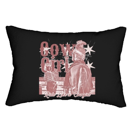 Wild West Cowgirl Lumbar Pillows