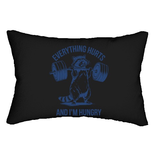 Everything Hurts Fitness Gym Sport Weightlifting Lumbar Pillows