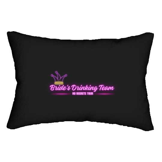 Bride's Drinking Team – No Regrets Tour Lumbar Pillows