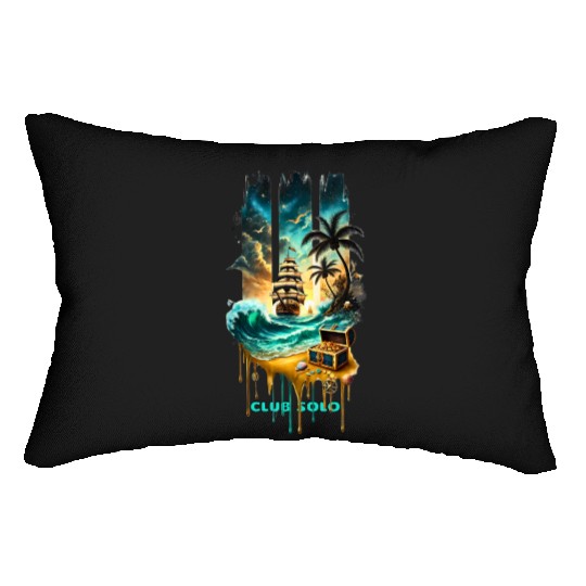 Midnight Sails Lumbar Pillows