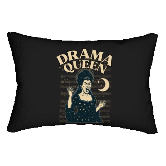 Drama Queen – Loud, Proud, and Slightly Unhinged Lumbar Pillows