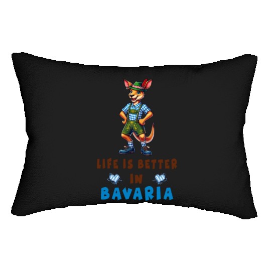 Bavarian Kangaroo Lumbar Pillows