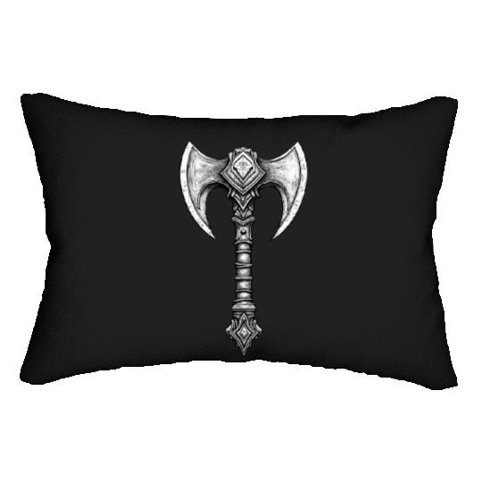 Holy Symbol of Ferros (God of War) Lumbar Pillows
