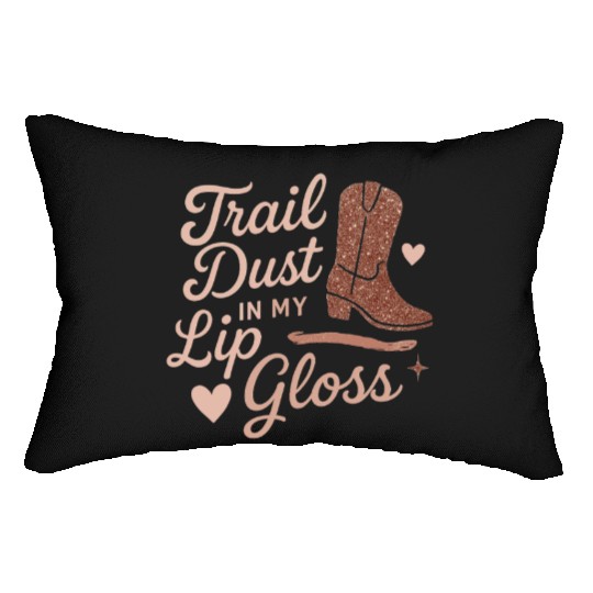 Soft Cowgirl Floral Rodeo Western Aesthetic Horse Lumbar Pillows