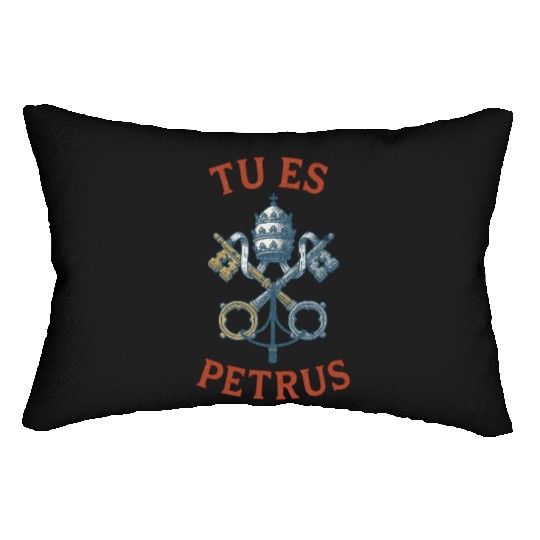 Tu Es Petrus Lumbar Pillows