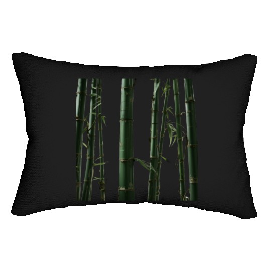 Tropical Bamboo Lumbar Pillows