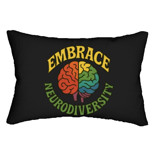Embrace neurodiversity Lumbar Pillows
