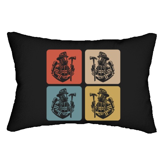 Fire Brigade - Heroes In Action Lumbar Pillows