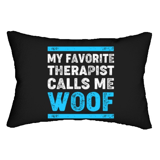 Therapy Dog Lover Psychology Lumbar Pillows
