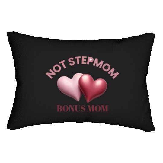 Bonus Mom Lumbar Pillows | Stepmom Mother's Day Gift