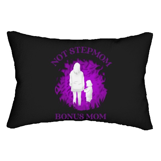 Bonus Mom Lumbar Pillows | Stepmom Mother's Day Gift