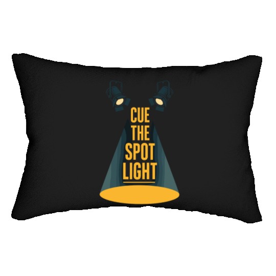 Theater Kid Drama Club Musical Theater Nerd Stage Lumbar Pillows