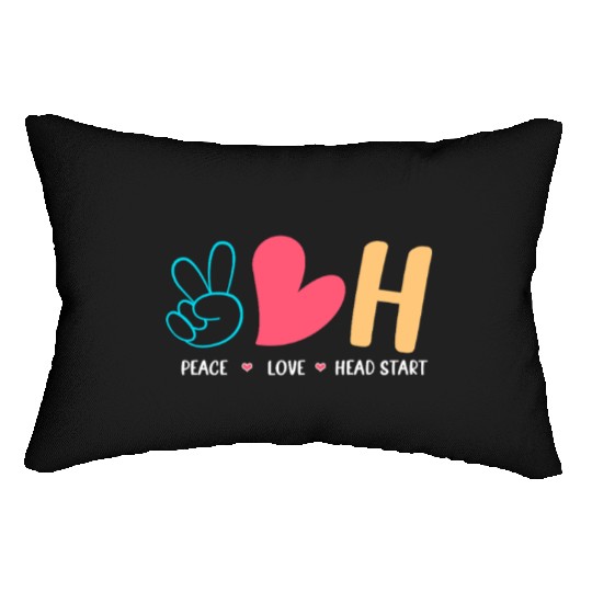 Head Start Crew School Teacher Lumbar Pillows