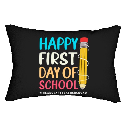 School Head Start Crew Teacher Lumbar Pillows