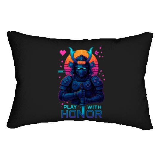 Pixel Samurai Lumbar Pillows