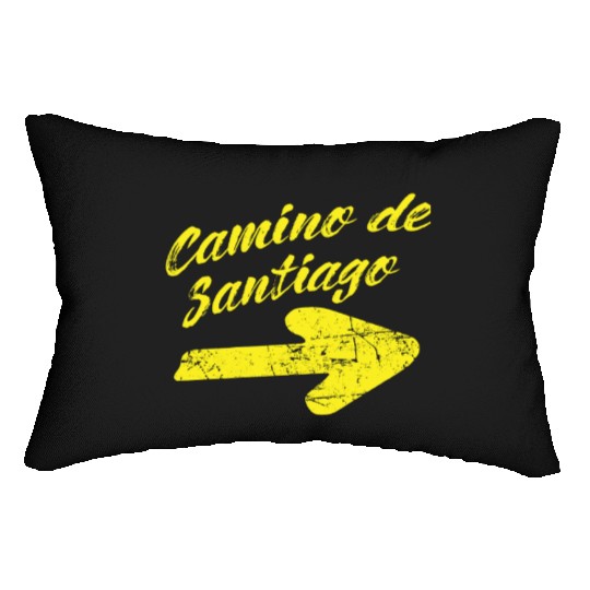 Way of St. James Camino de Santiago Lumbar Pillows